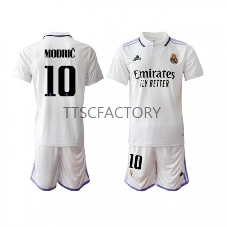 Tenue Real Madrid Luka Modrić 10 Enfant Domicile 2022-2023 Maillot de Foot